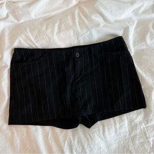 Brandy Melville Julie Mini Skirt/Skort Black (New without Tag)
